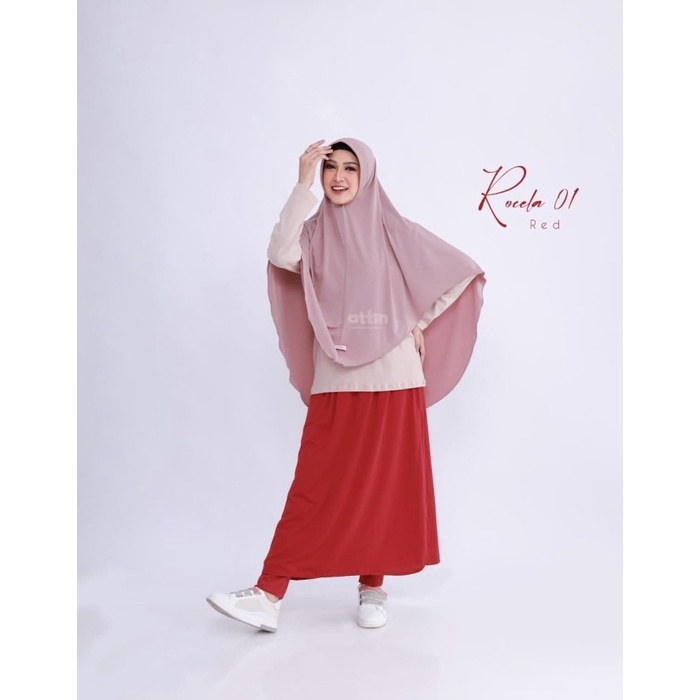 best -ROCELA (ROK CELANA MUSLIMAH) ROK CELANA OLAHRAGA BY ATTIN - CHOCOLATE, All Size