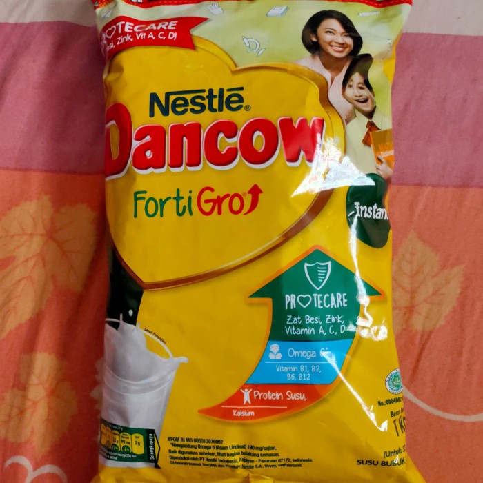 

[Big Sale] dancow fortigro putih/full cream/instan 1kg - Instant Putih