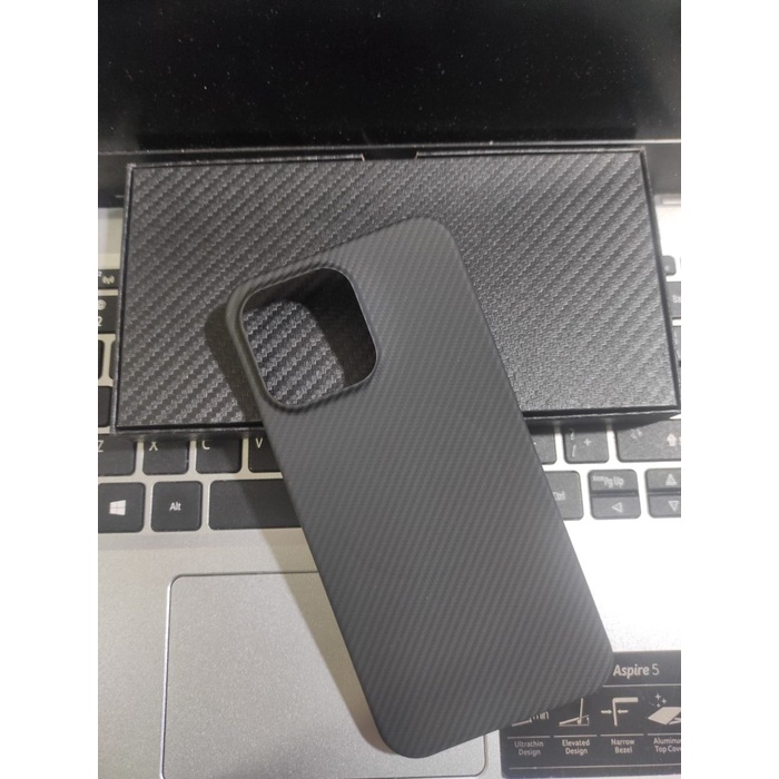 Original Hard Case iPhone 15 Pro Max 15 Pro REAL ARAMID CARBON Magsafe 600D Casing Ori Asli
