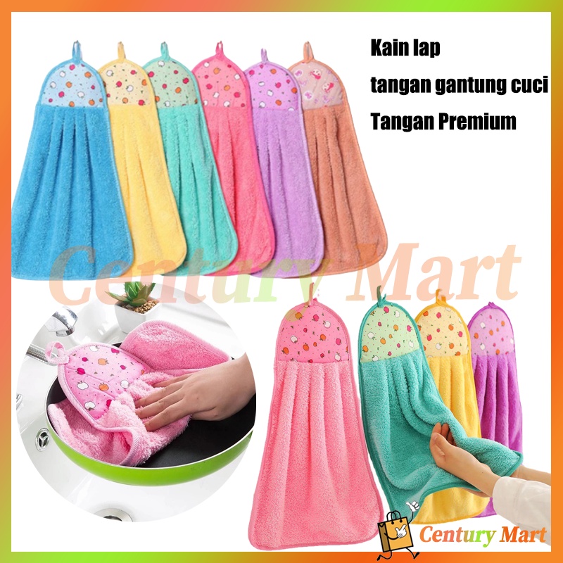 lap tangan gantung handuk/Lap Tangan Handuk Motif/ kain lap tangan gantung /Tangan Handuk Motif Apel