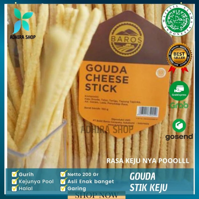 

Cheese Stick Gouda Stik Keju Terlaris Lembut Renyah Cheese Stik
