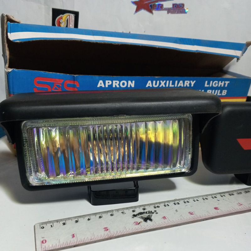 LAMPU FOGLAMP FOG LAMP KOTAK RAINBOW PELANGI SAS DianMotor