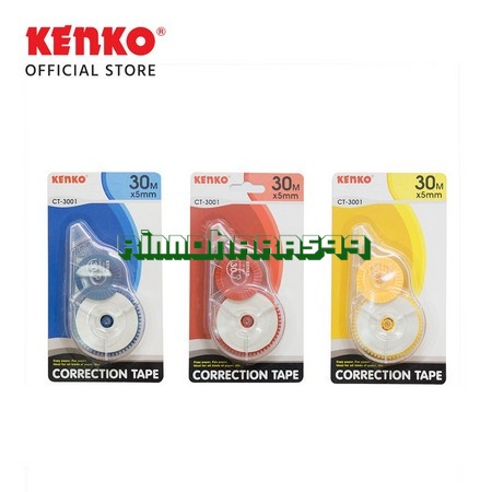 

CORRECTION TAPE CT-3001 KENKO (30 M X 5 MM)