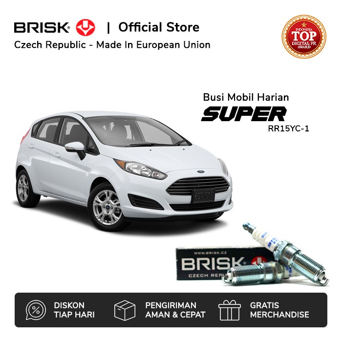 Busi Mobil Ford Fiesta Non Ecoboost BRISK Super RR15YC-1