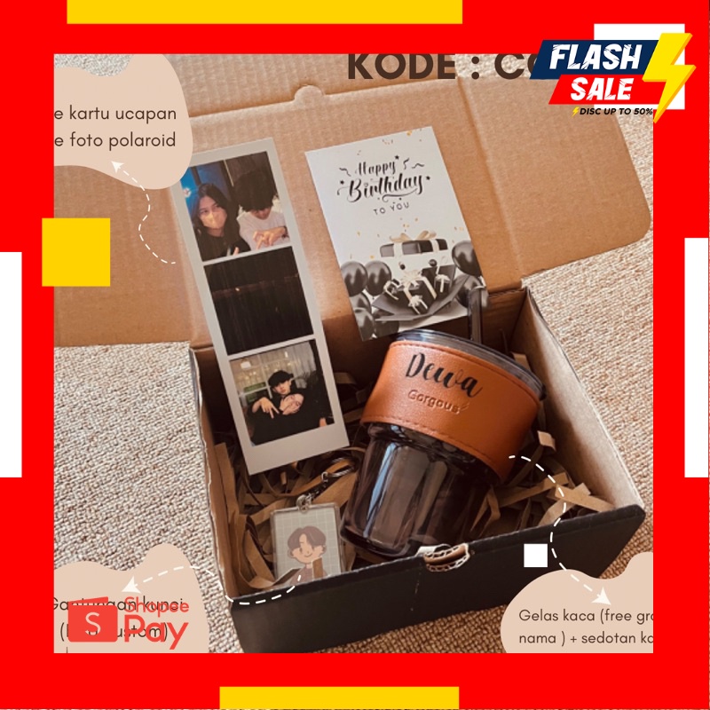 

12.12 SALE |Gift for him / hampers ultah / hampers unik / souvenir perpisahan / lebaran/ Kado natal / Kado wisuda / Kado ultah /kado pernikahan / Hampers Natal/ kado cowok / hadiah pacar / kado cewek / kado bestie / hadiah ulang tahun