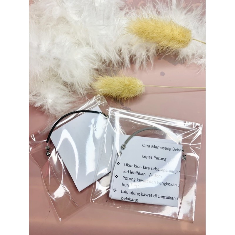 (COD) Behel Thailand Lepas Pasang / Dengan lem | Paket behel Thailand | Behel Fhasion| Behel Sumbar 