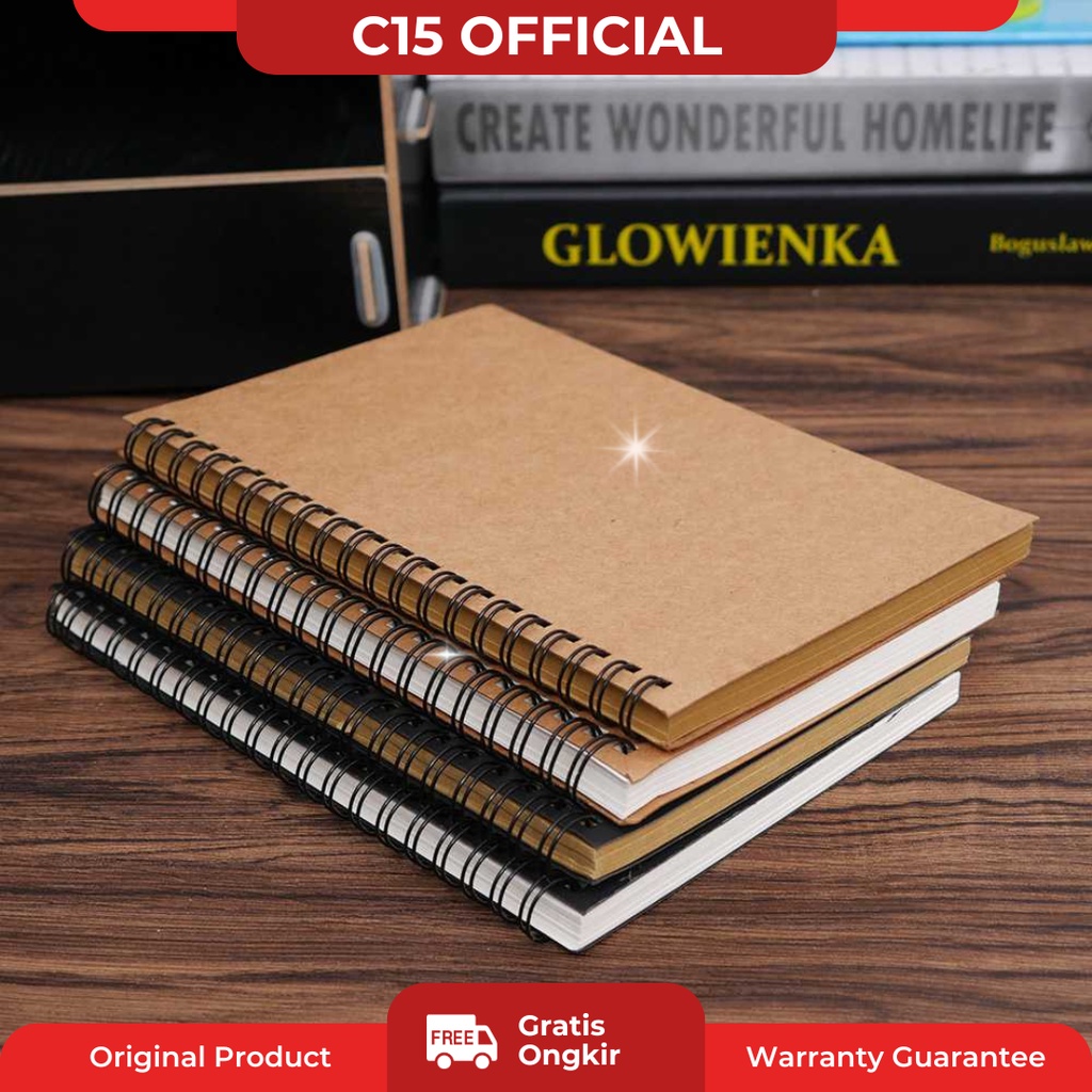 

C15 Buku Diary Menggambar Sketchbook Drawing Memo 48 Pages