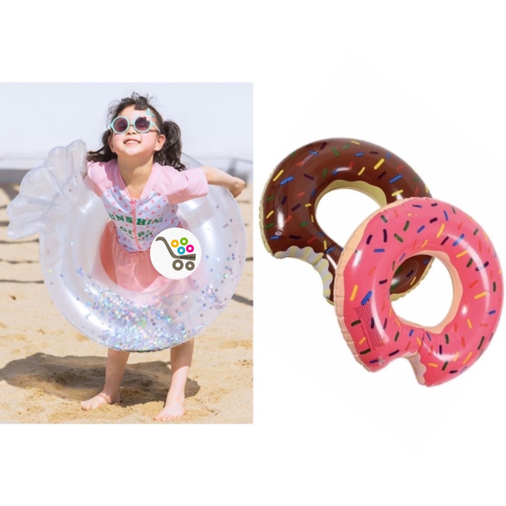 Pelampung Ban Renang Anak Donat / Ban Renang Anak Mermaid / Ban Renang Anak Kerang / Pelampung Anak