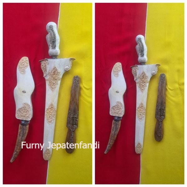 warangka keris Patrem KUJANG dan TOMBUK Deder keris paling murah J4F431