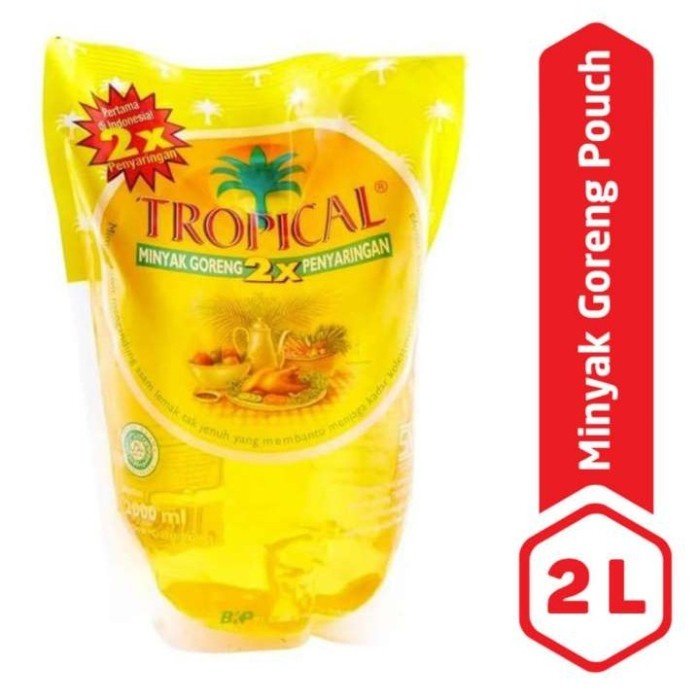 

Minyak Goreng Tropical 2 Liter Pouch/Refill