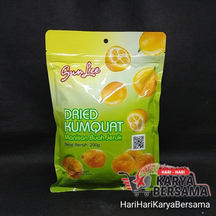 

SUN LEE MANISAN DRIED KUMQUAT 200GR
