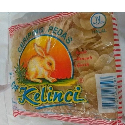 

KERUPUK MENTAH CERIPING PEDAS KELINCI KECIL 250G