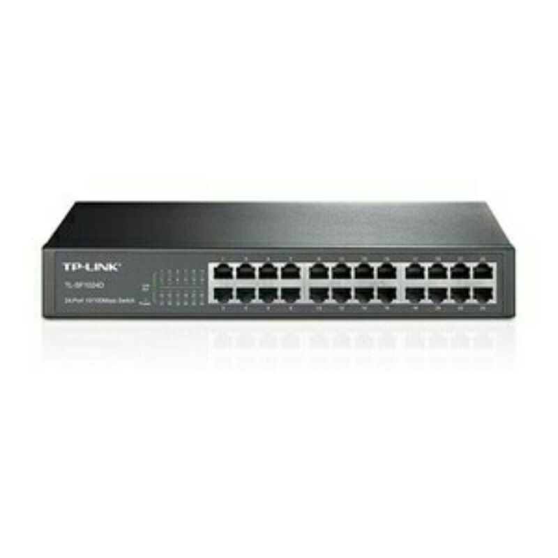 TPLink TL-SF1024D 10/100Mbps Switch 24 Port Metal TP-Link TL SF1024D M9