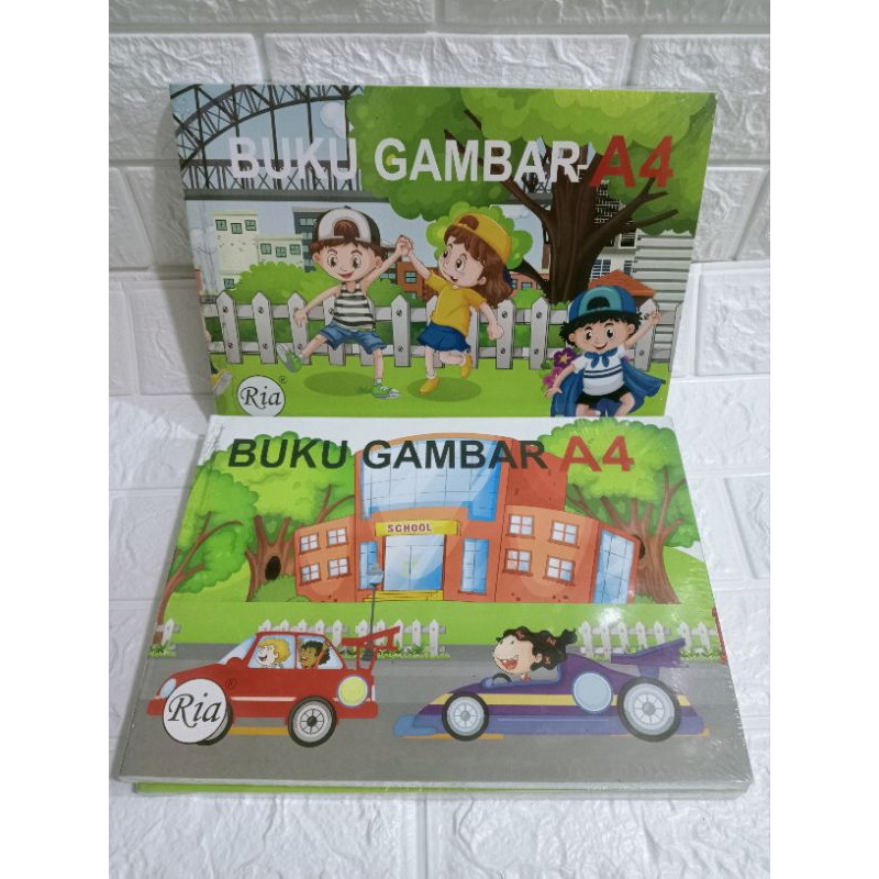 

MURAH.!!! BUKU GAMBAR RIA A4 / BUKU GAMBAR A4 ECER