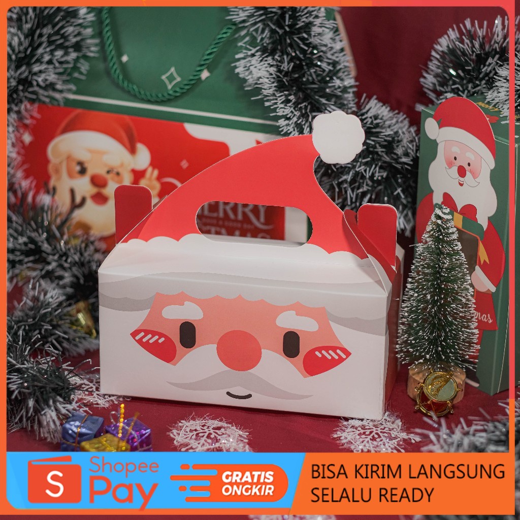 

Diskon Natal READY STOCK Promo 12.12 Hampers Natal Aneka Snack Paket 2 Toples Box Santa Snowman FREE CARD Hempers Kue Kering Gift Hamper Christmas Parcel Murah Estetik | Promo 12.12