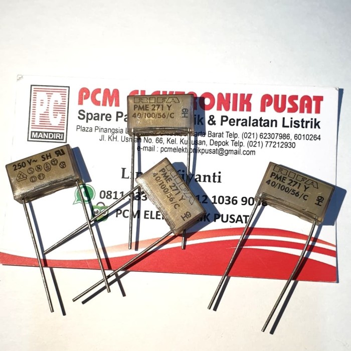 capasitor kapasitor polyester RIFA PME271 PME 271Y 682 6n8 250v 250 -BSS12 (5pcs)