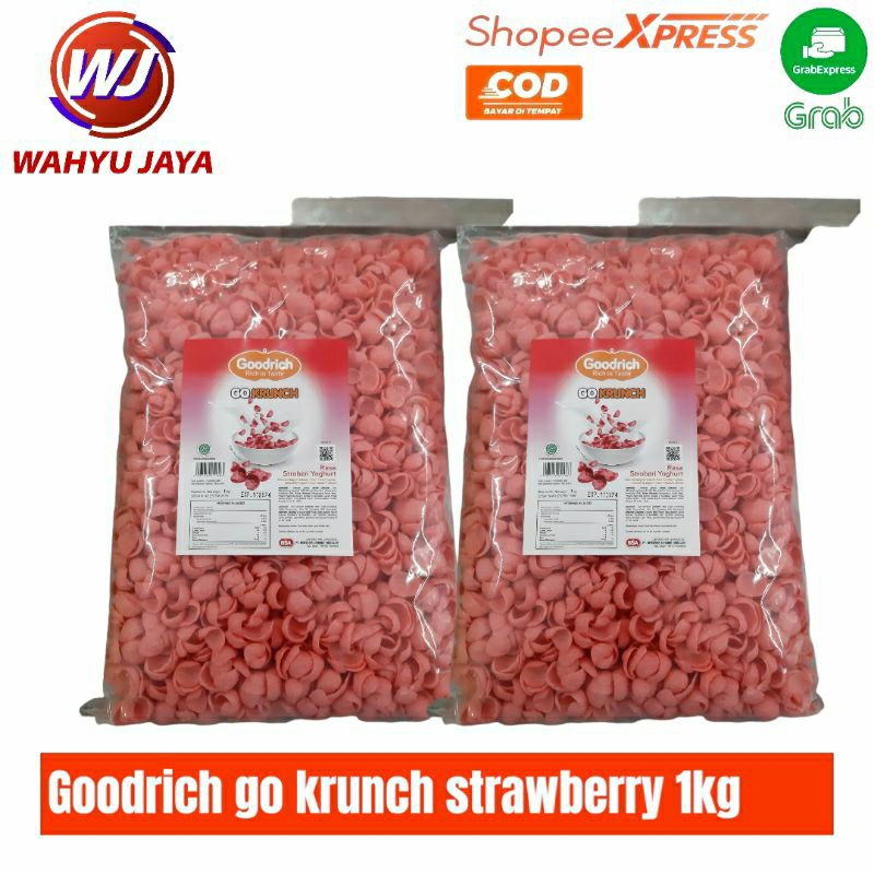 

goodrich go krunch strawberry 1kg