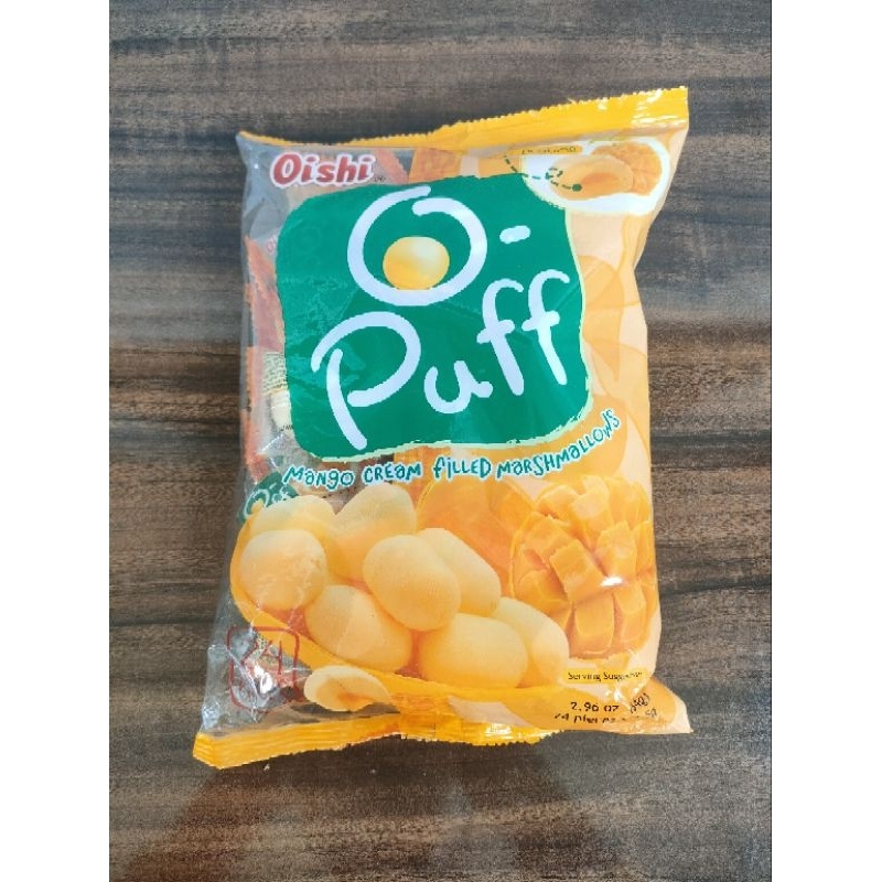 

Philippine - Oishi O-puff Mango Cream Filled Marshmallow isi 24