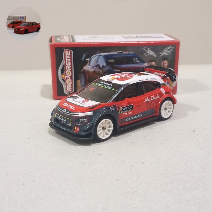 Majorette Premium World Rally WRC Cars Citroen C3 WRC 2018