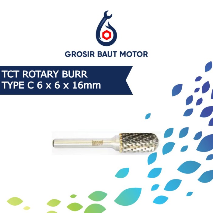 Langsol Mata Tuner 6mm TCT Rotary Burr Type A B C D E F G H