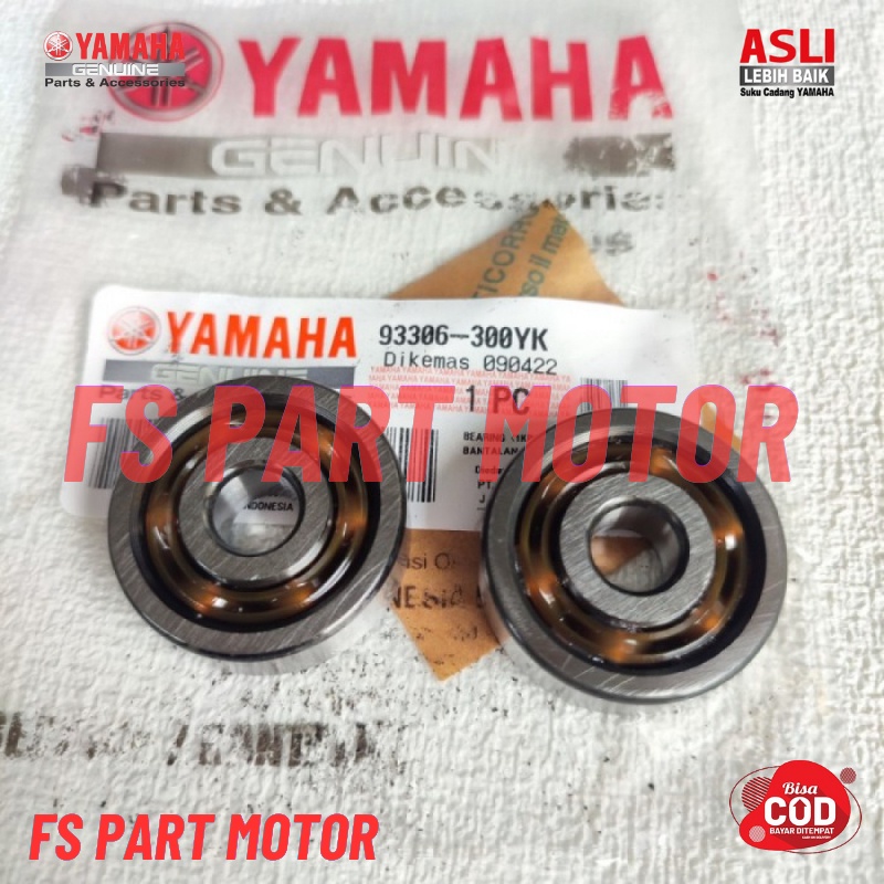 Bearing Bering Laher Laker Set Kiri Kanan Roda Depan Mio Sporty Smile