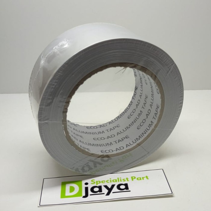 

ISOLASI ALUMINIUM FOIL ECO TAPE LAKBAN SOLASI AC TAHAN PANAS 40 METER