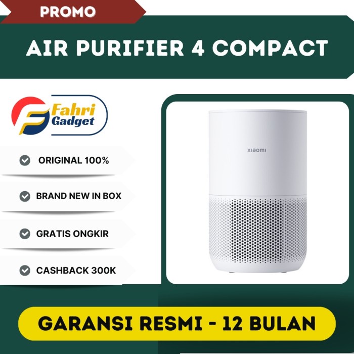 Xiaomi Air Purifier 4 Lite / Pro / Compact Garansi Resmi
