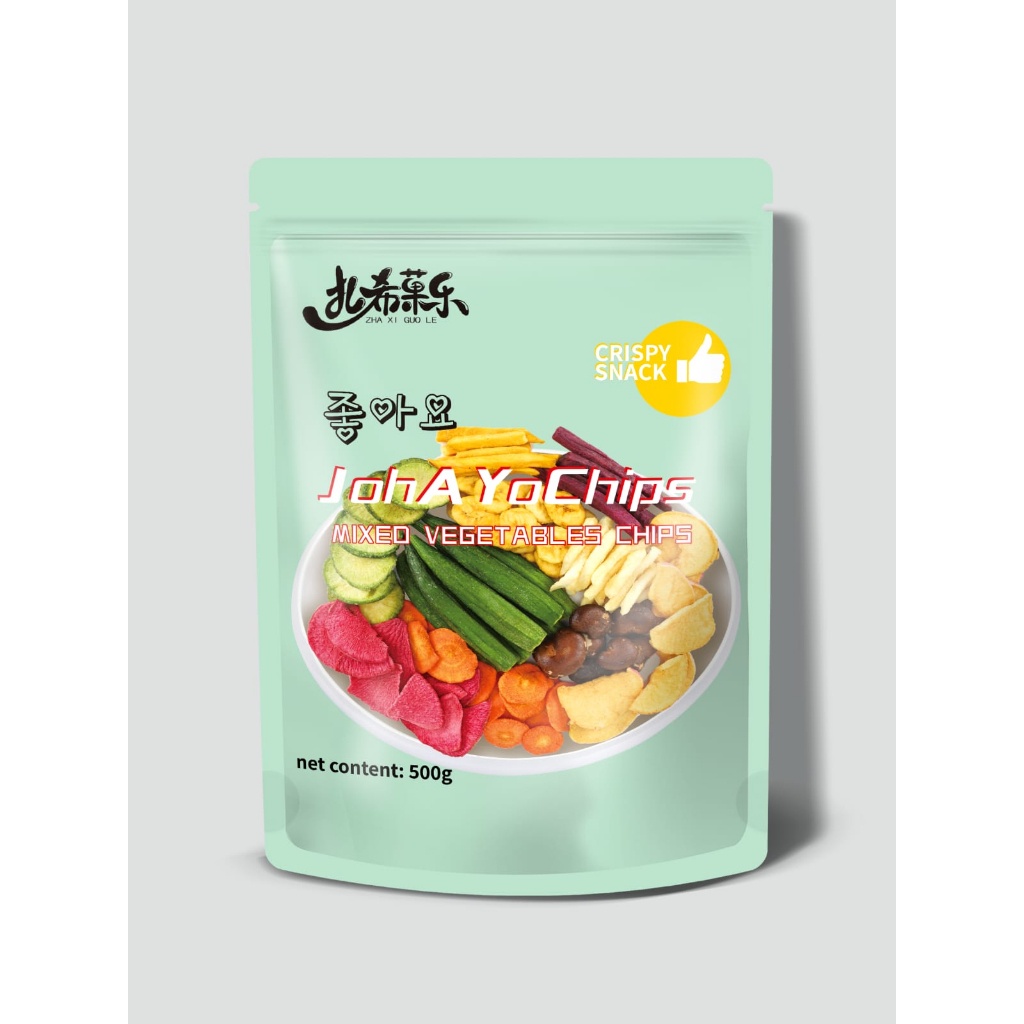 

KRIPIK SAYUR 500GRM/CEMILAN SNACK SAYUR BUAH KERING/DRIED VEGETABLE AND FRUIT