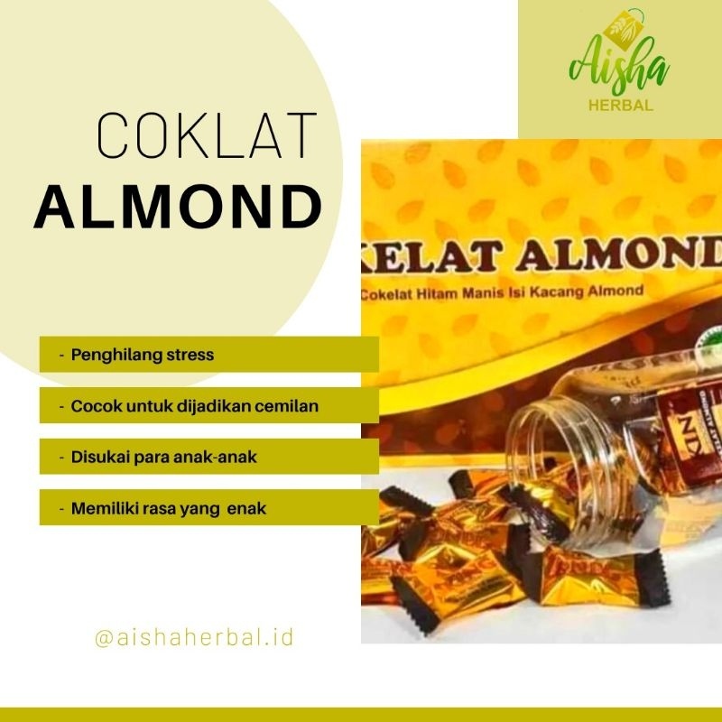 

Cokelat Almond Dus ( 1 Dus Isi 4 Toples )