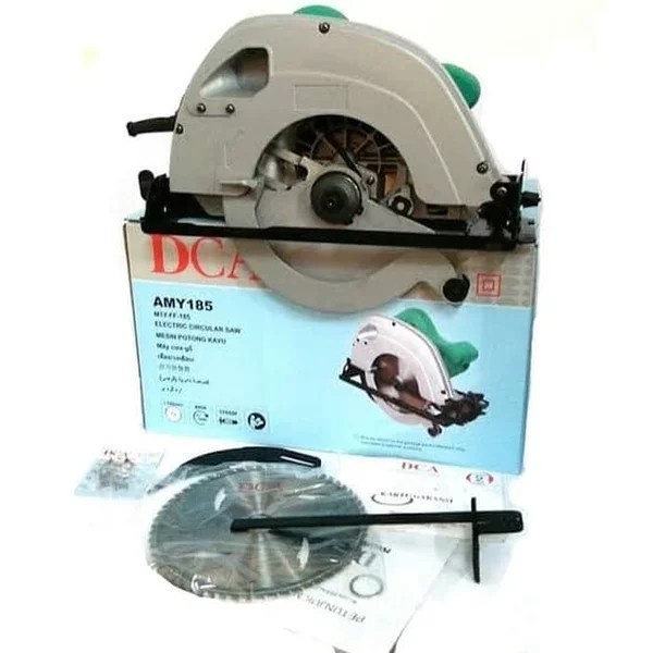 Mesin gergaji potong kayu circular saw AMY185 DCA AMY 185
