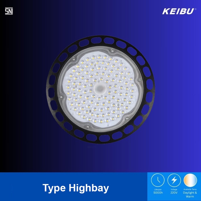 KEIBU Lampu LED HIGH BAY UFO 100Watt 150Watt 200Watt