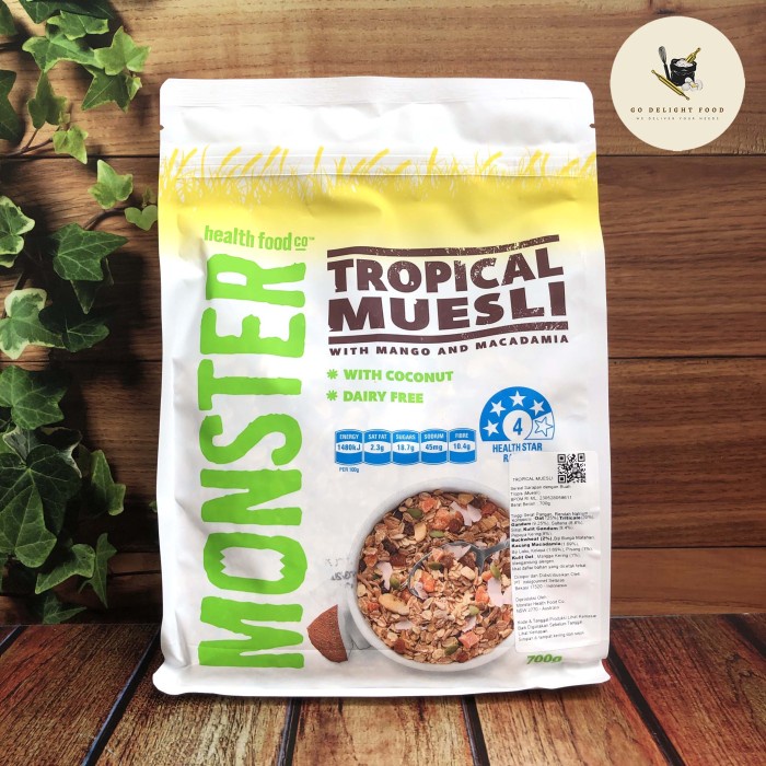 

Monster Tropical Muesli - Monster Muesli - Healthy Food