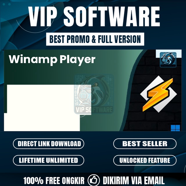 [Full Version] Winamp 592 Lifetime Pro Win OS - Pemutar media klasik dengan dukungan format luas