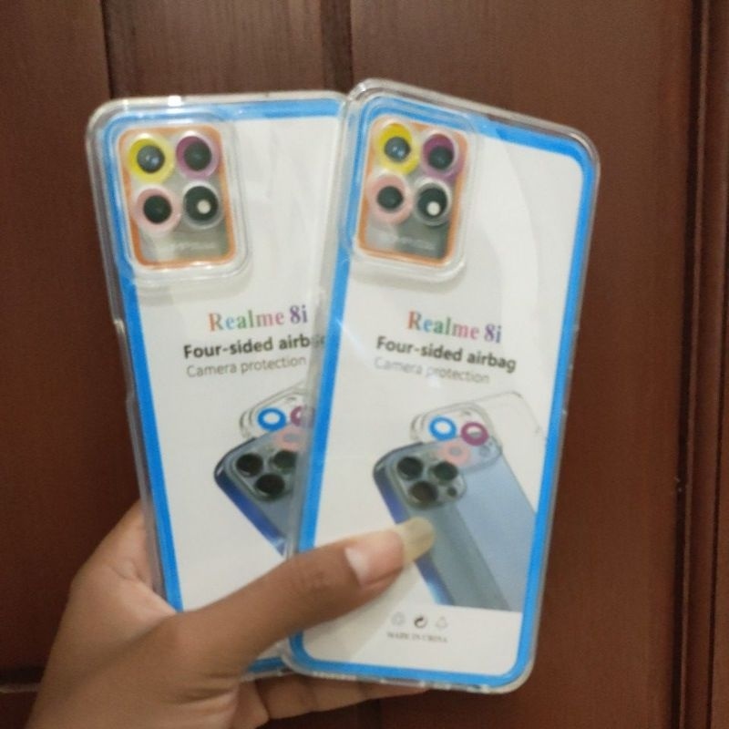 Softcase Bening Realme 8i Case Clear Transparan