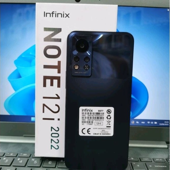 Infinix Note 12i 2022 Ram 6 Rom 128GB Bekas Original