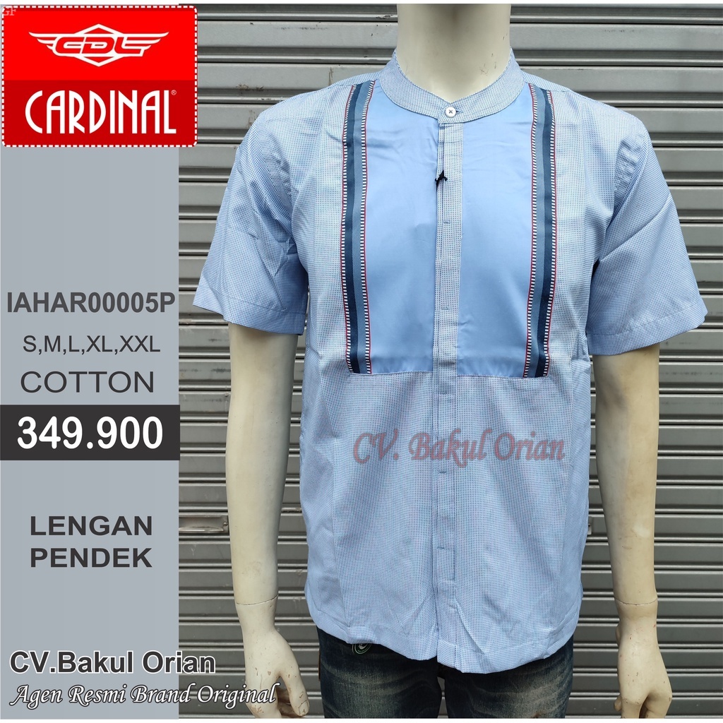 Kemeja Koko CDL Cardinal Original - IAHAR00005P GF