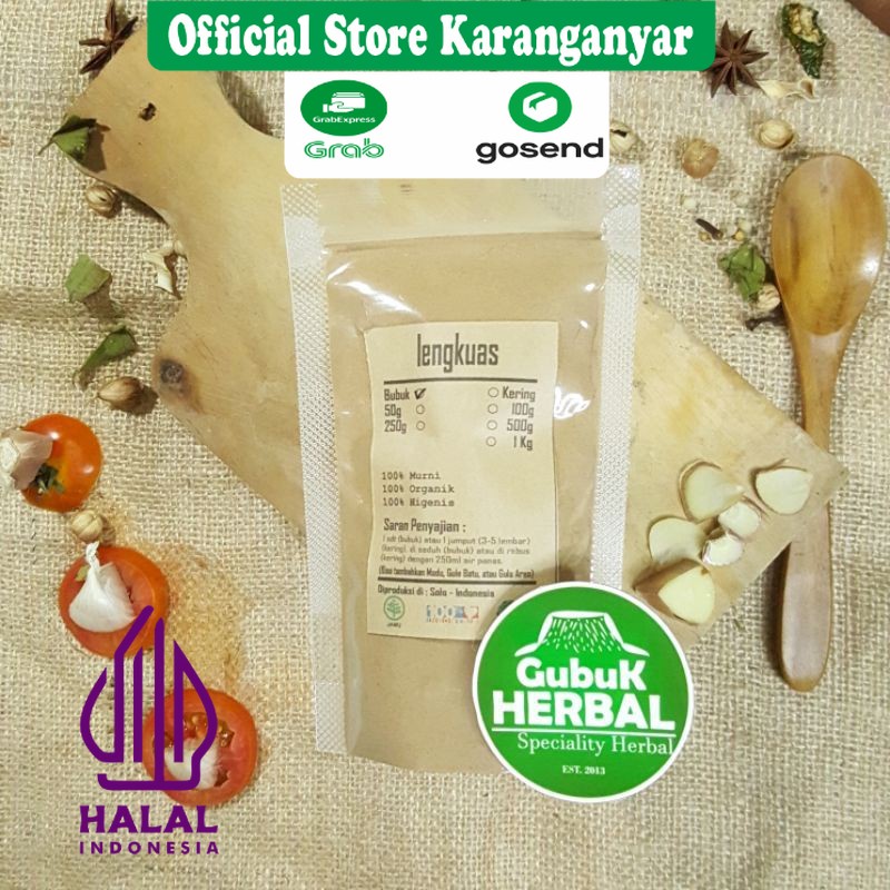 

LENGKUAS / LAOS BUBUK 500 GRAM / Alpinia Galanga / BUBUK HALUS / MURNI TANPA CAMPURAN