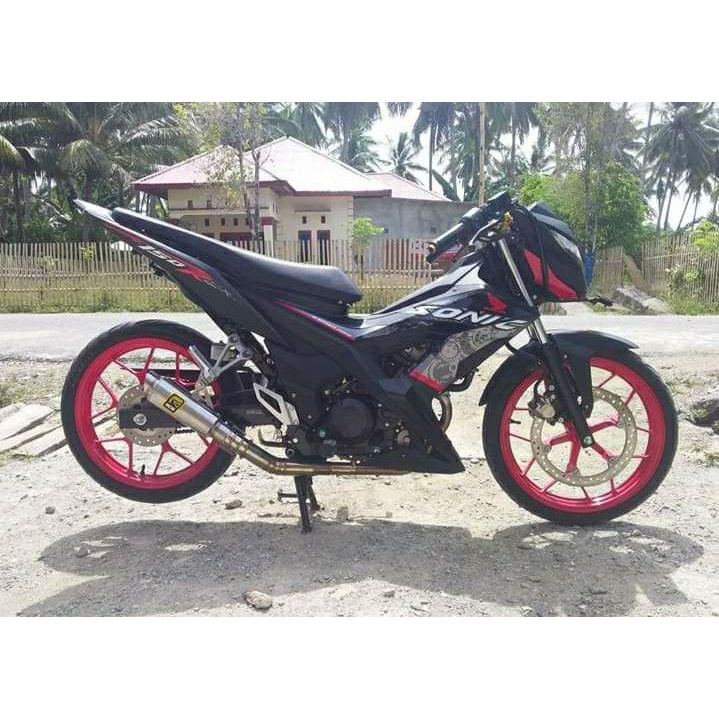 Knalpot Racing RCB motor SONIC 150R Honda Sonic 150
