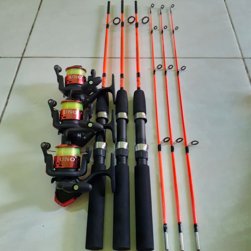 Set mancing lengkap - joran pancing lengkap siap mancing