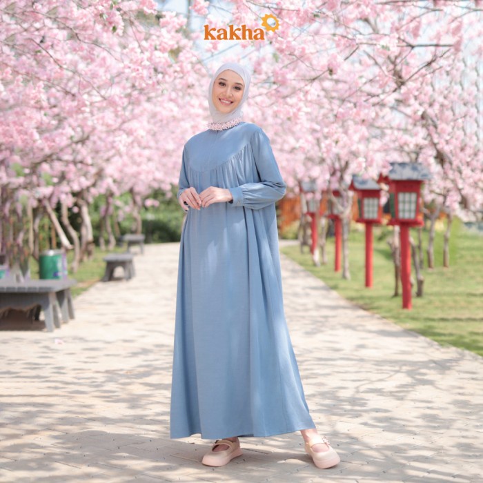 Kakha - Nara Series / Gamis Wanita / Gamis Dewasa / Abaya Wanita - XL