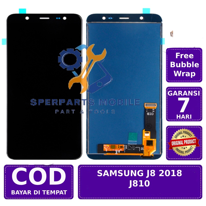LCD Samsung J8 2018 / J810 Fullset Touchscreen - OLED
