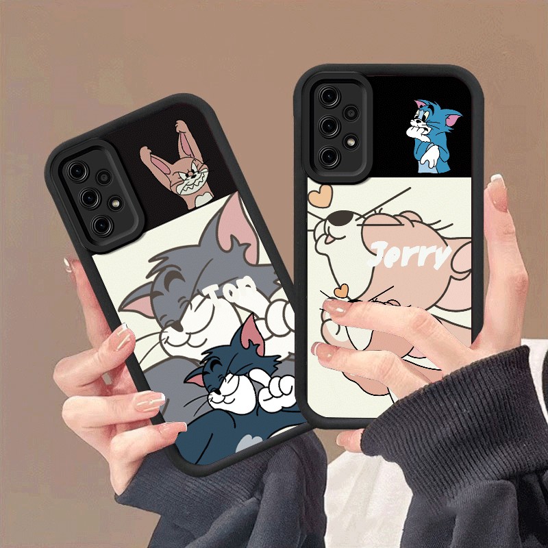 Tom dan Jerry Soft Case Couple Android Silicone Casing hp INFINIX HOT 8 9 9Play 12Play 20 20Play 20I
