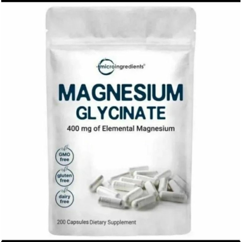 MAGNESIUM GLYCINATE 200 Capsules