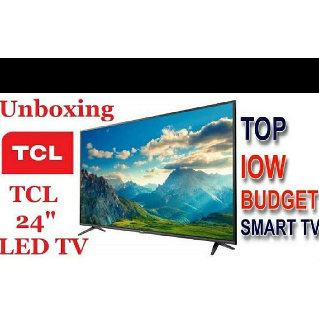 PROMO TV Digital Framless Smart TV TCL 24 inch