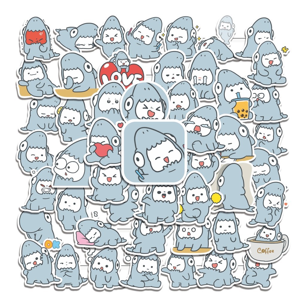 

COD 50 Pcs Stiker Kitty Megalocat Lucu Anti Air Untuk Dekorasi Notebook Sepeda Skateboard Handphone