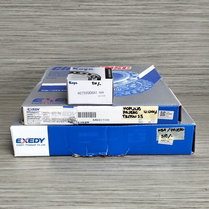 Kopling SET Mitsubishi Pajero Sport Triton 2.5 Exedy Thailand
