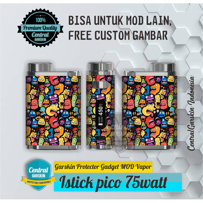 

Terbaik Disini Garskin MOD Istick Pico 75 Watt - Doodle Face
