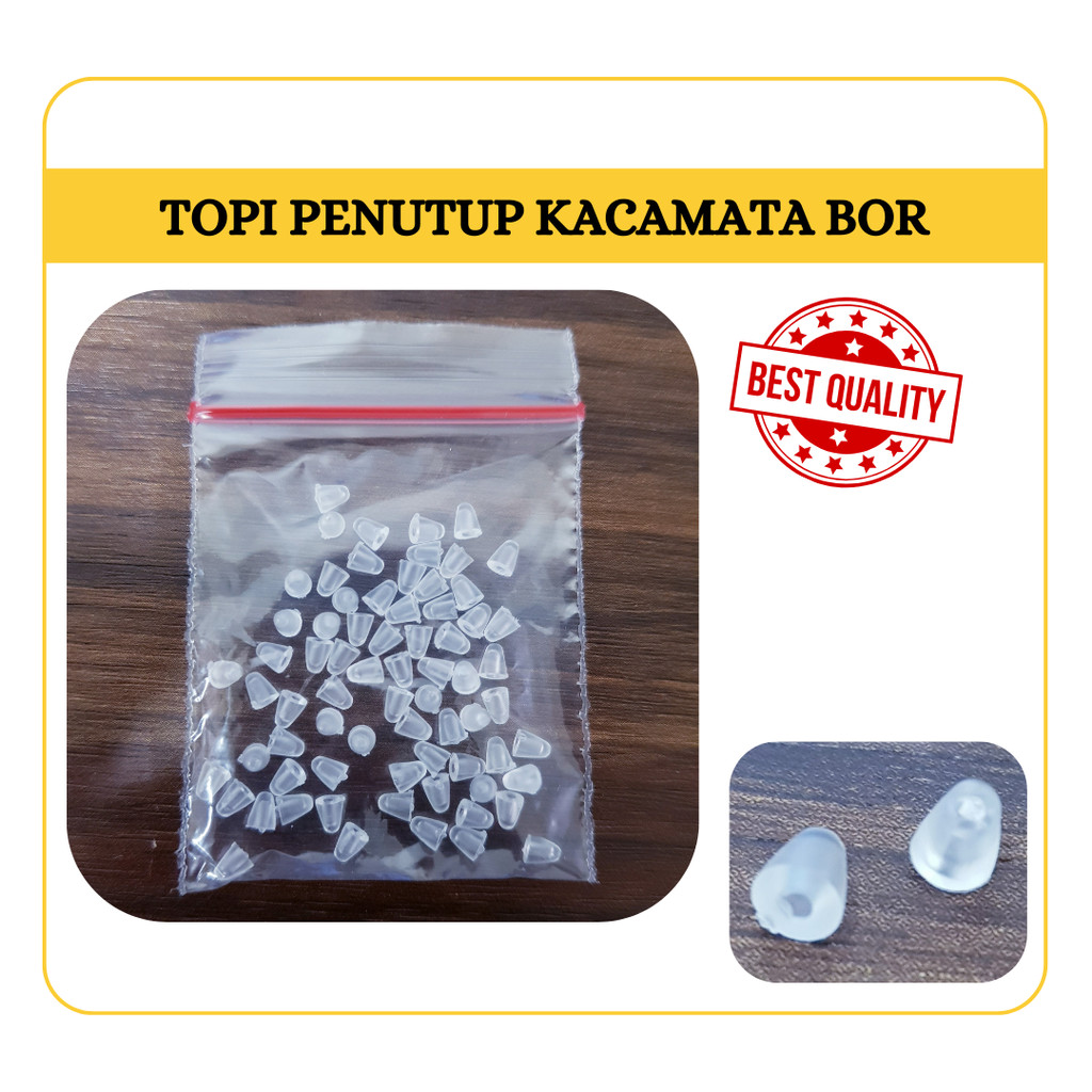 Jual Topi Penutup Kacamata Baut Bor/frame Bor Baut/kuning COD