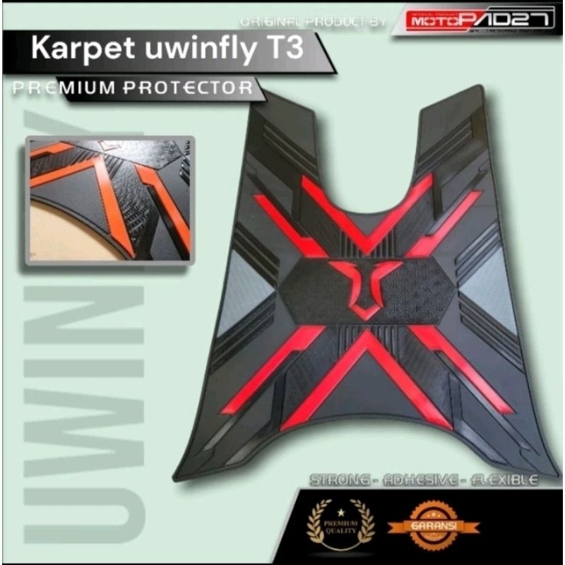 Uwinfly T3 / T3S /T3PRO / T3SPRO /EXOTIC / FLOOR MAT MOTOR LISTRIK / KARPET MOTOR LISTRIK