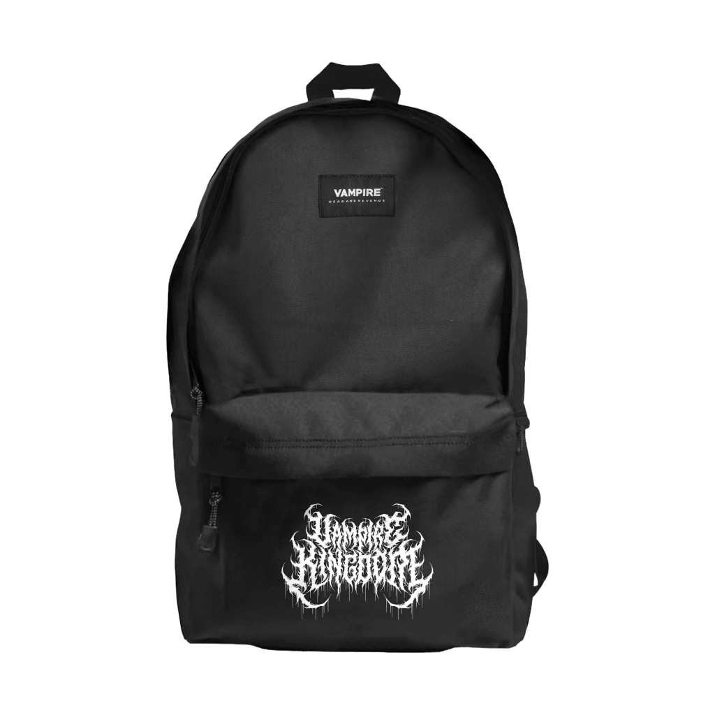 MK67HK Tas Sekolah Pria Ransel Hitam Poseidon Bagpack Backpack Bag Laptop Vampire Kingdom